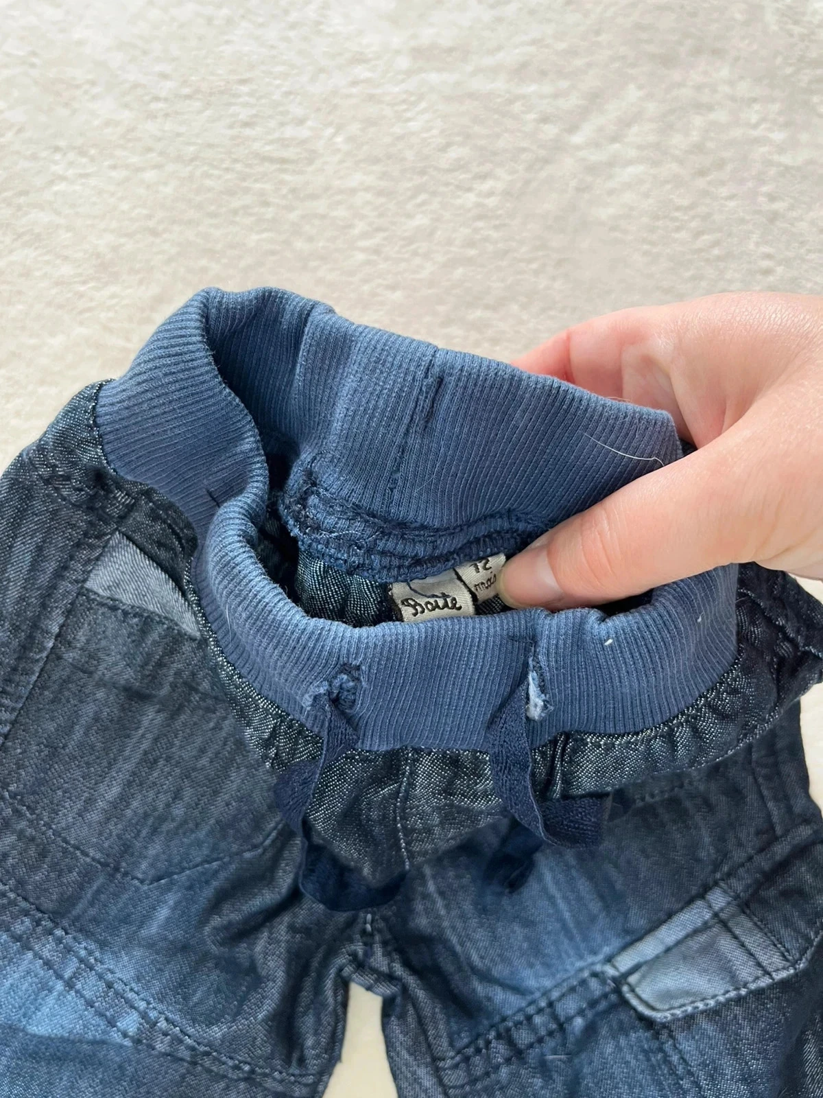 Lot van 3 baby jeans 12 maanden trendy look ✊♥ – photo 6